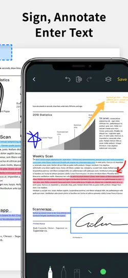 Captura de pantalla de Scanner App - Scan & Edit PDF en iPhone 2