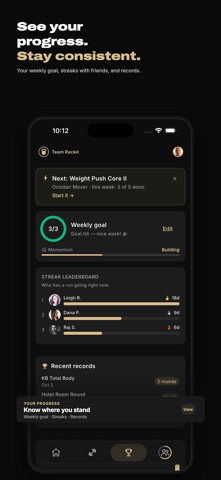 Rackd Life: Workout Challenges Screenshot 4 of 7