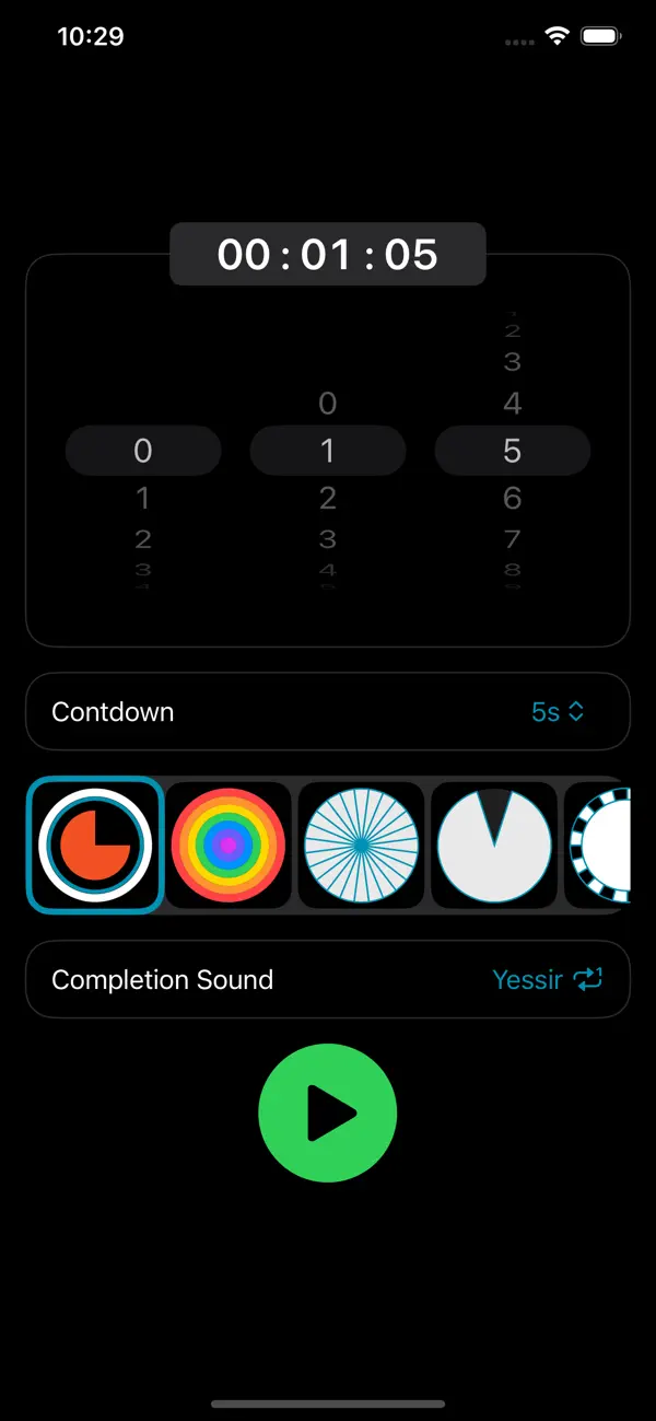 #5. Countdown Timer - Visual Timer (iOS) di: Bret Lester