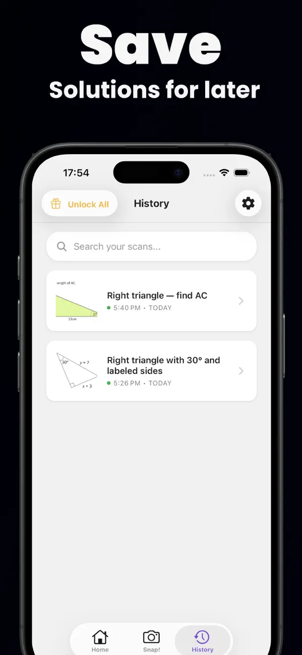 #4. Geometry Solver △ (iOS) Ved: Wiktor Pabich