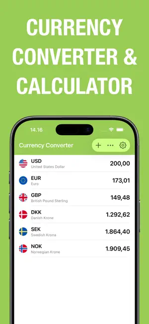 Currency Converter • Valuta+ screenshot 1