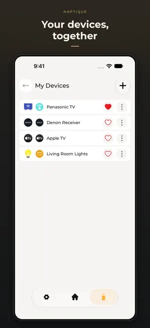 Haptique Config screenshot 2
