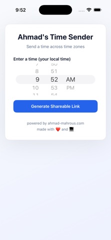 Time Sender screenshot
