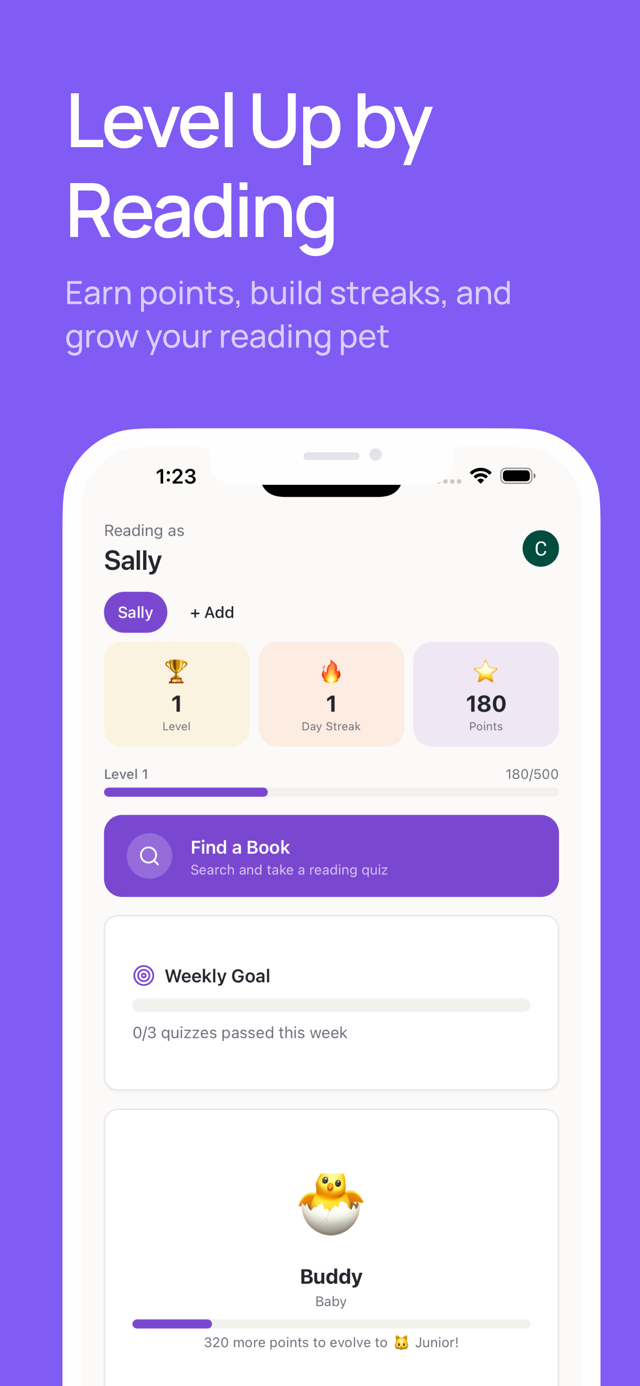 ReadHatch: AI Book Quizzes screenshot 2