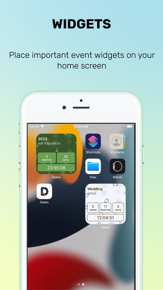 #6. Countdown. Time to event. (iOS) Podle: Roman Kotov