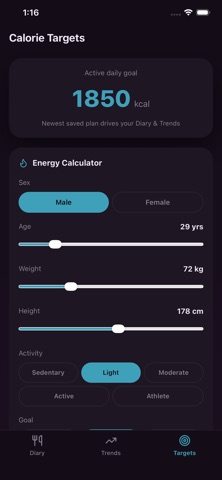 Calorva screenshot 3