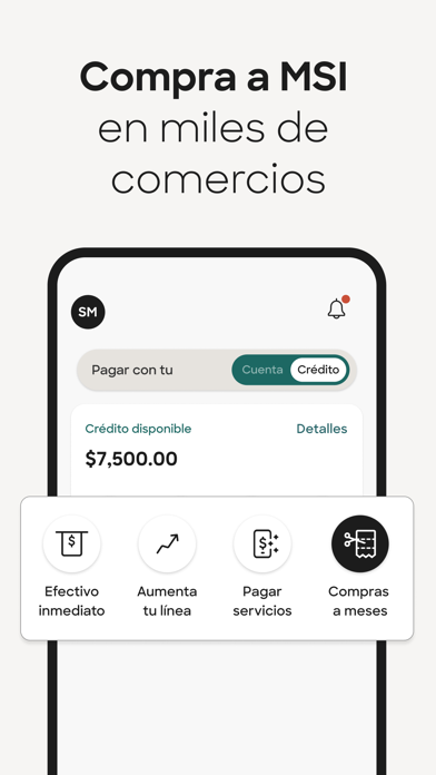 Klar: Crédito, Ahorro y Pago Screenshot
