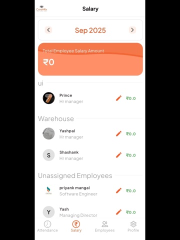 CoreHRx: Payroll & Attendence iPad screenshot