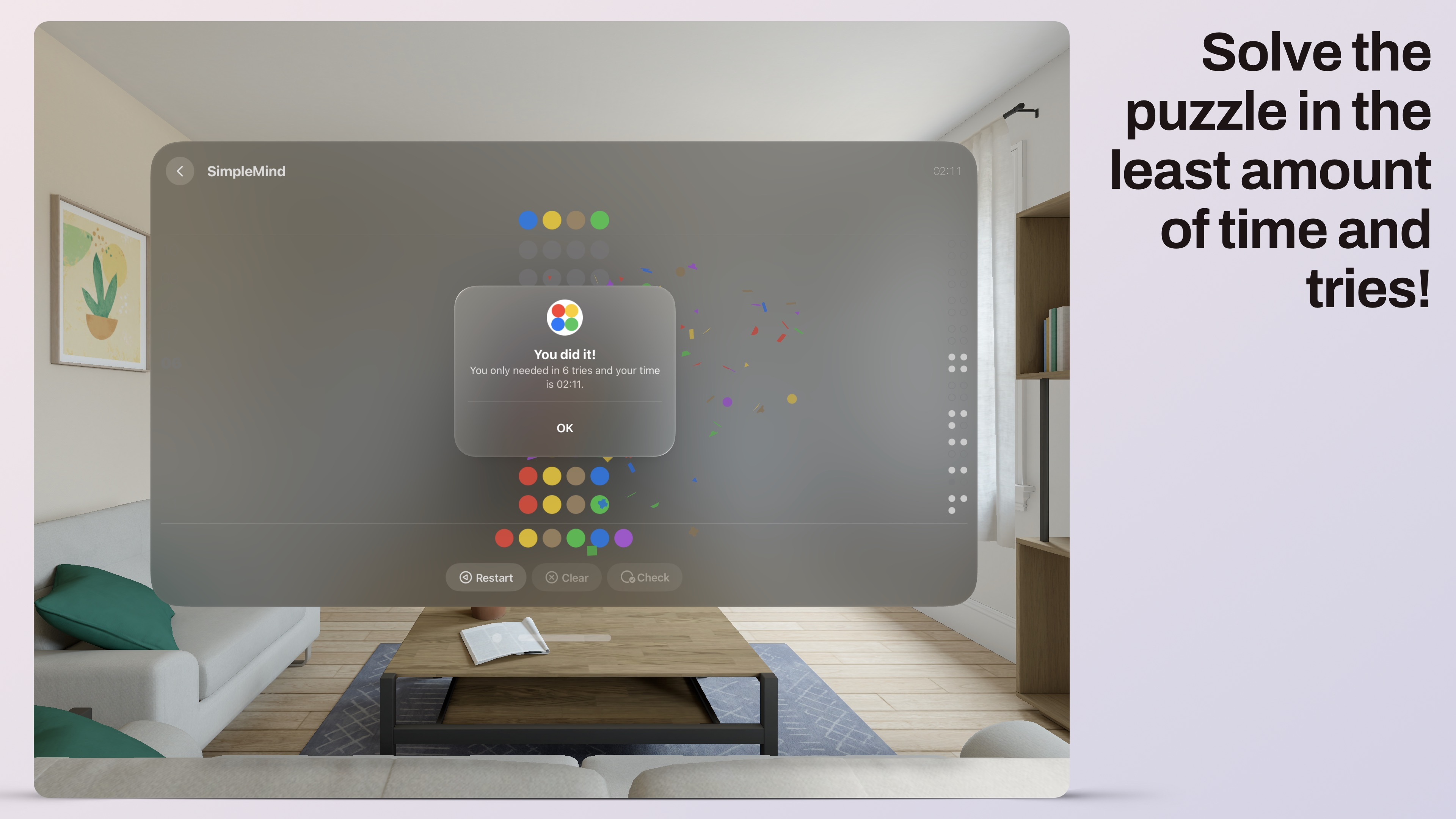 SimpleMind - Code breaker game screenshot 15