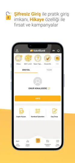 VakıfBank Mobil Bankacılık iPhone Ekran Görüntüsü 3