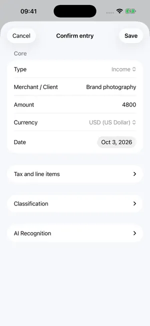 SnapLedger: Expense Tracker screenshot 4