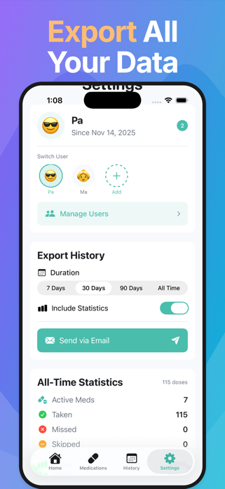 Dosely Medication Tracker Screenshot 5 of 6