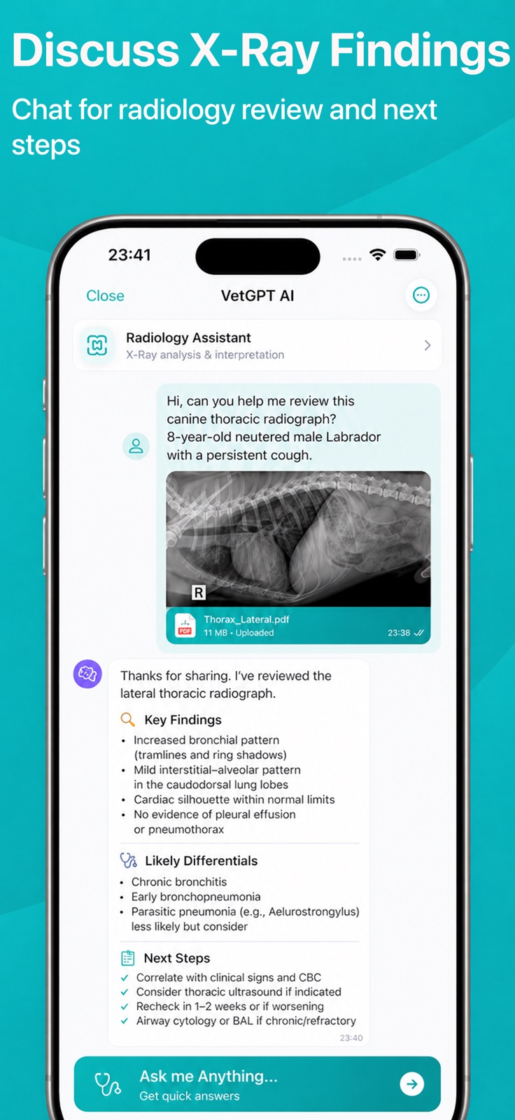 VetGPT: AI Vet Assistant iphone screenshot 2