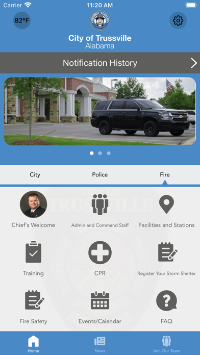 City of Trussville AL Screenshot