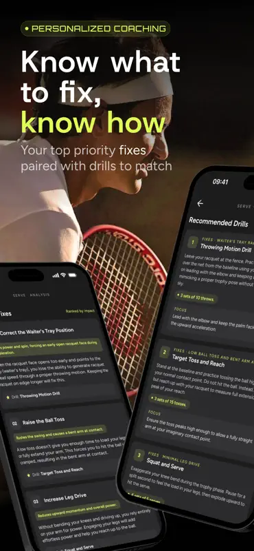 AceCue: AI Tennis Coach screenshot 2 of 5