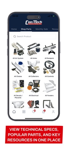 Con-Tech Manufacturing iPhone screenshot