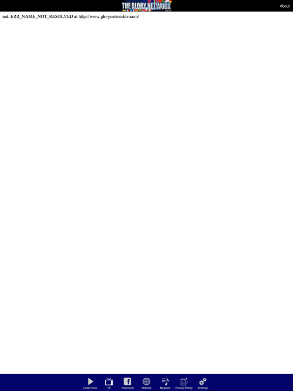 The Glory Network iPad screenshot 2 - Music app