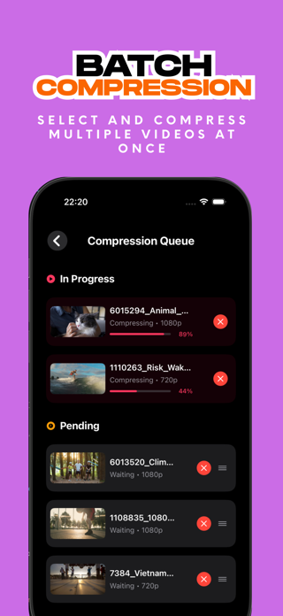 Video Compress & Editor - VLab Screenshot 3 of 6