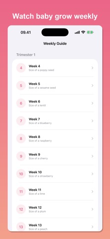 Contraction Timer: Bumpy iPhone screenshot