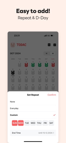TODAC TODO : Task, To do screenshot