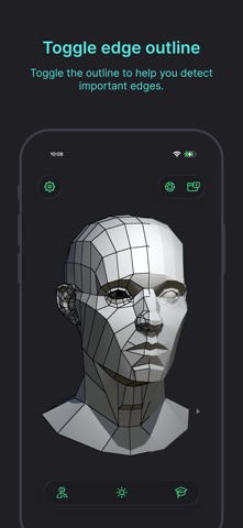 Head Model Studio - Art Study Screenshot 7 of 10