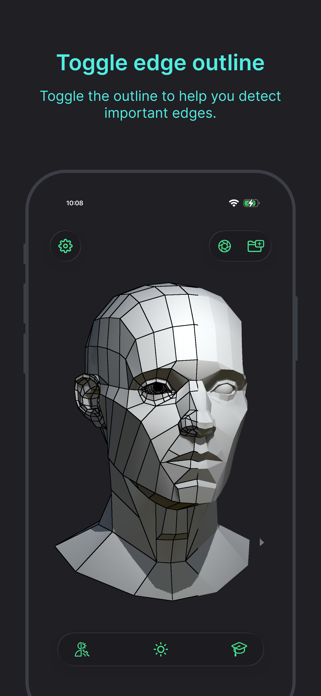 Head Model Studio - Art Study Screenshot 7 of 10