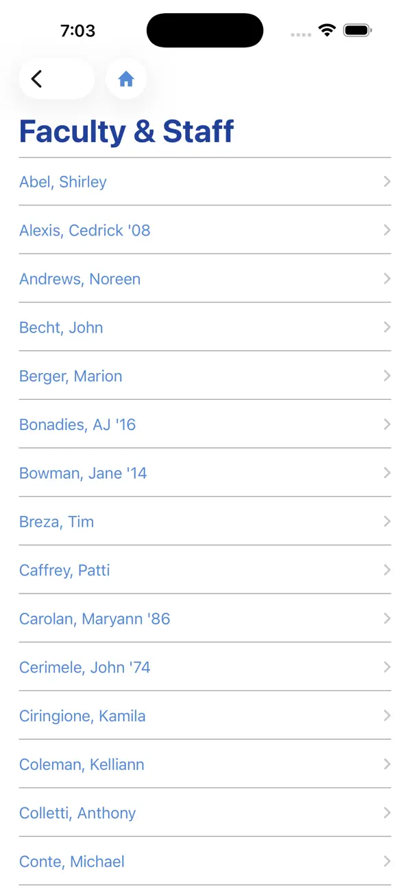 Screenshot #3 pour Union Catholic High School