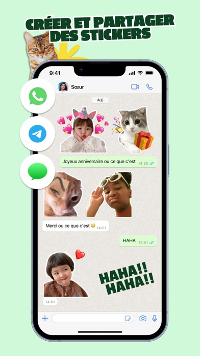 Screenshot #2 pour WhatSticker - Sticker Maker