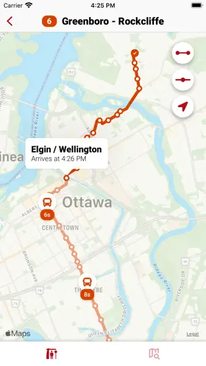 Ottawa Transit (OC Transpo) screenshot 2
