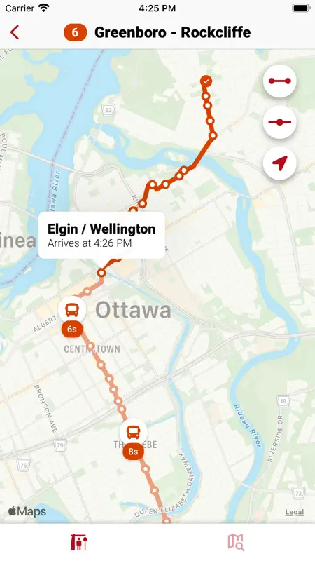 Ottawa Transit (OC Transpo) screenshot 2 of 5