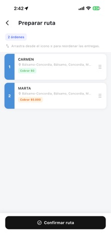 JGL Delivery screenshot