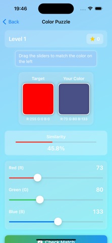 Transparent Puzzle screenshot
