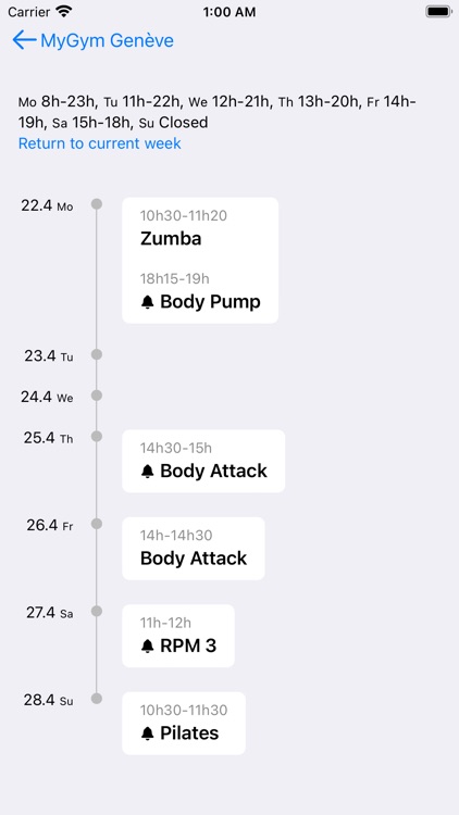 GymTonic - connected to gyms