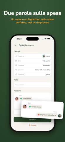 DuoWallet: spese di coppia iPhone screenshot