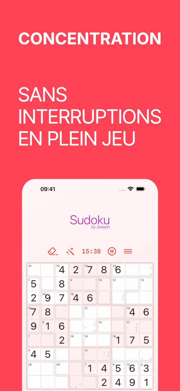 Screenshot #3 pour Sudoku by Joseph
