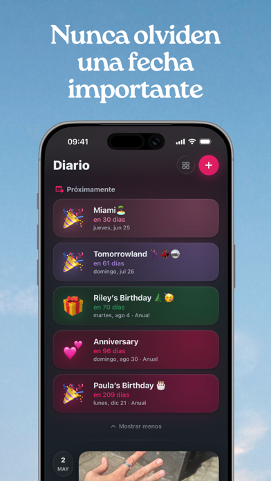 Amora - App de Pareja iPhone screenshot 4