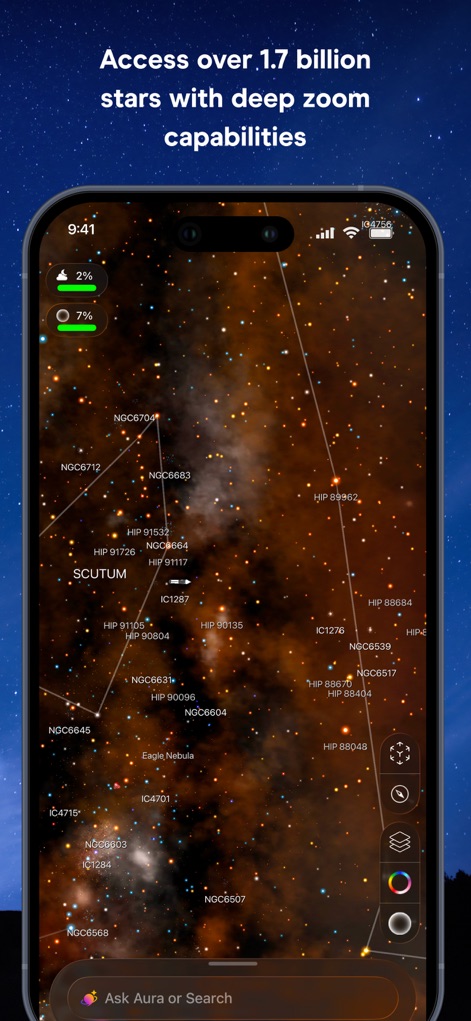 Night Sky - Zoom Profundo Estelar