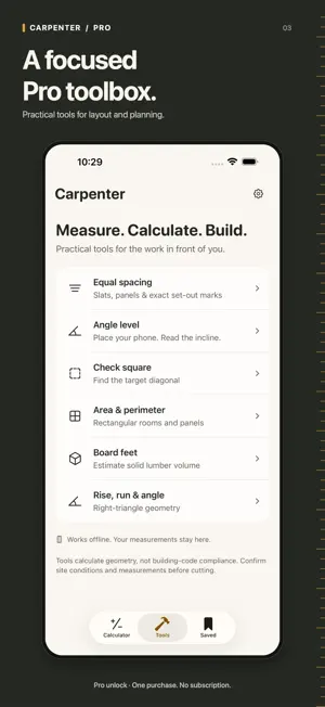 Carpenter: Construction Calc screenshot 3