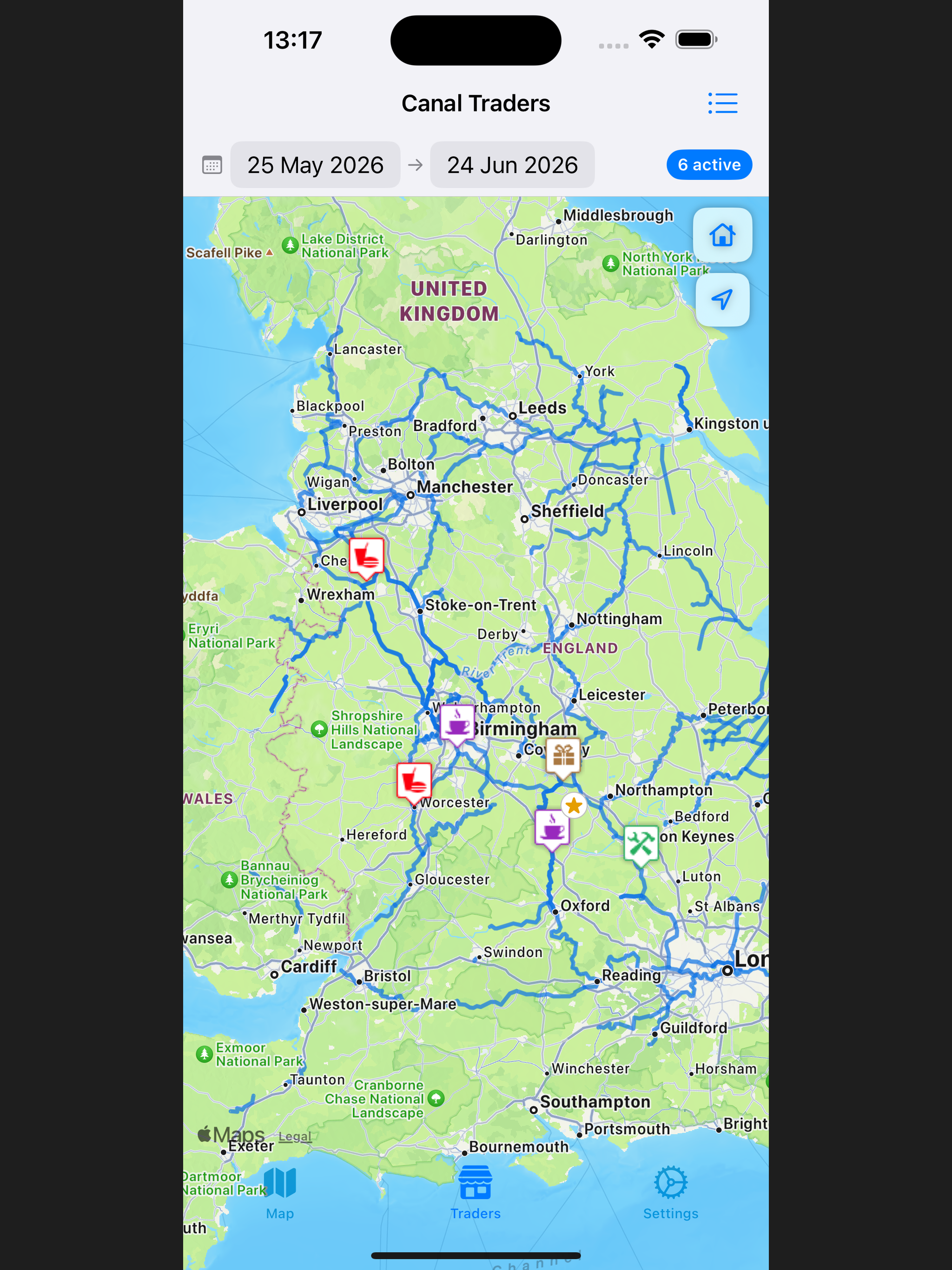 Canal Maps