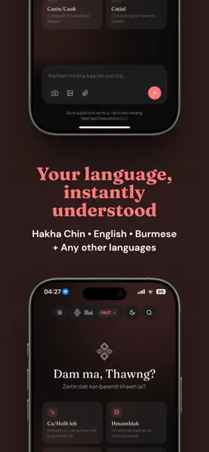 llai - Hakha Chin AI screenshot 2