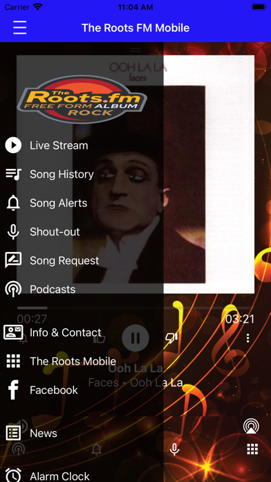 The Roots FM Radio Screenshot