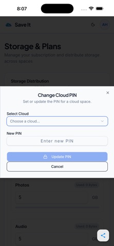 Save it App screenshot