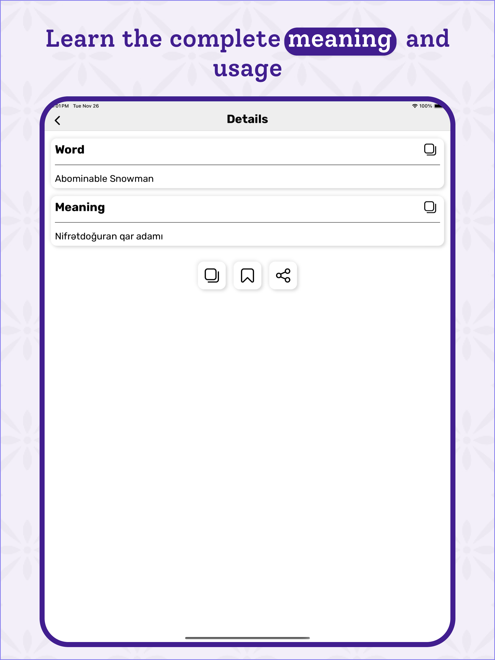 Azerbaijani Dictionary offline screenshot 11