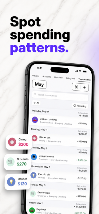 Marble Budget: Expense Tracker Screenshot 3 of 6