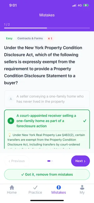 RealEstatePrep: Exam Practice screenshot 3