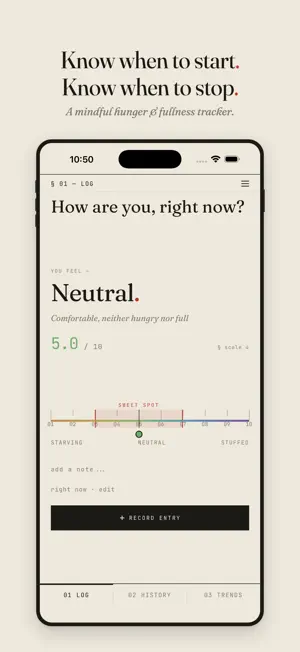 Full Stop: Mindful Eating screenshot 1