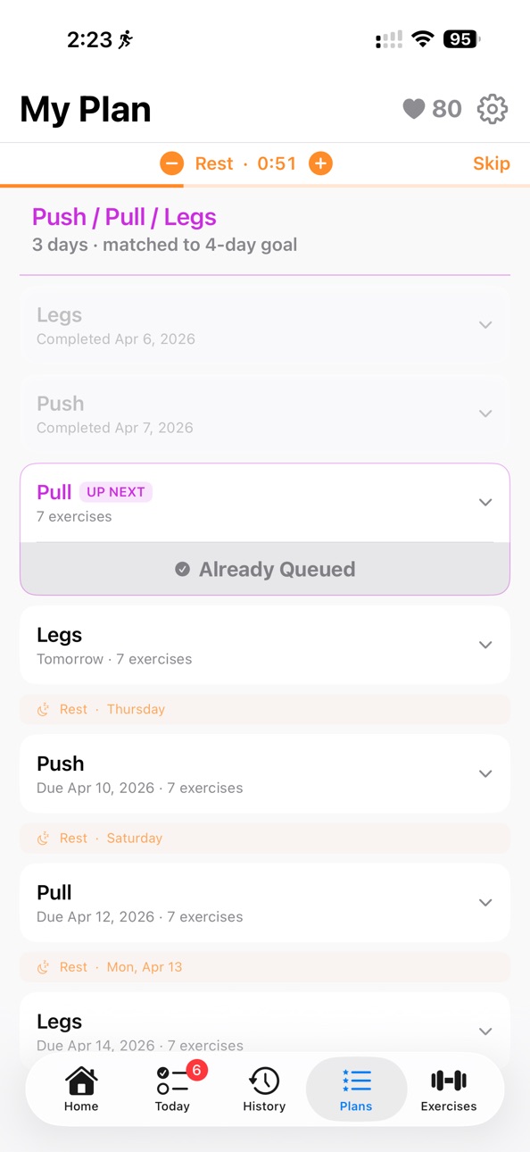 iPhone screenshot