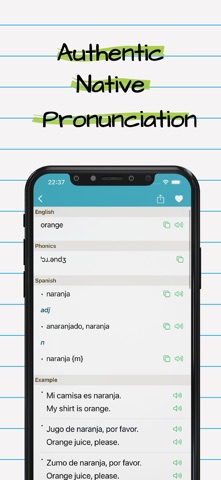 Spanish English Dictionary + + screenshot