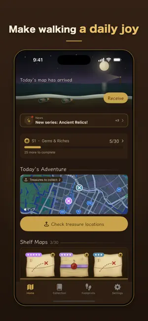 Treasure Walk: Walk & Collect screenshot 1