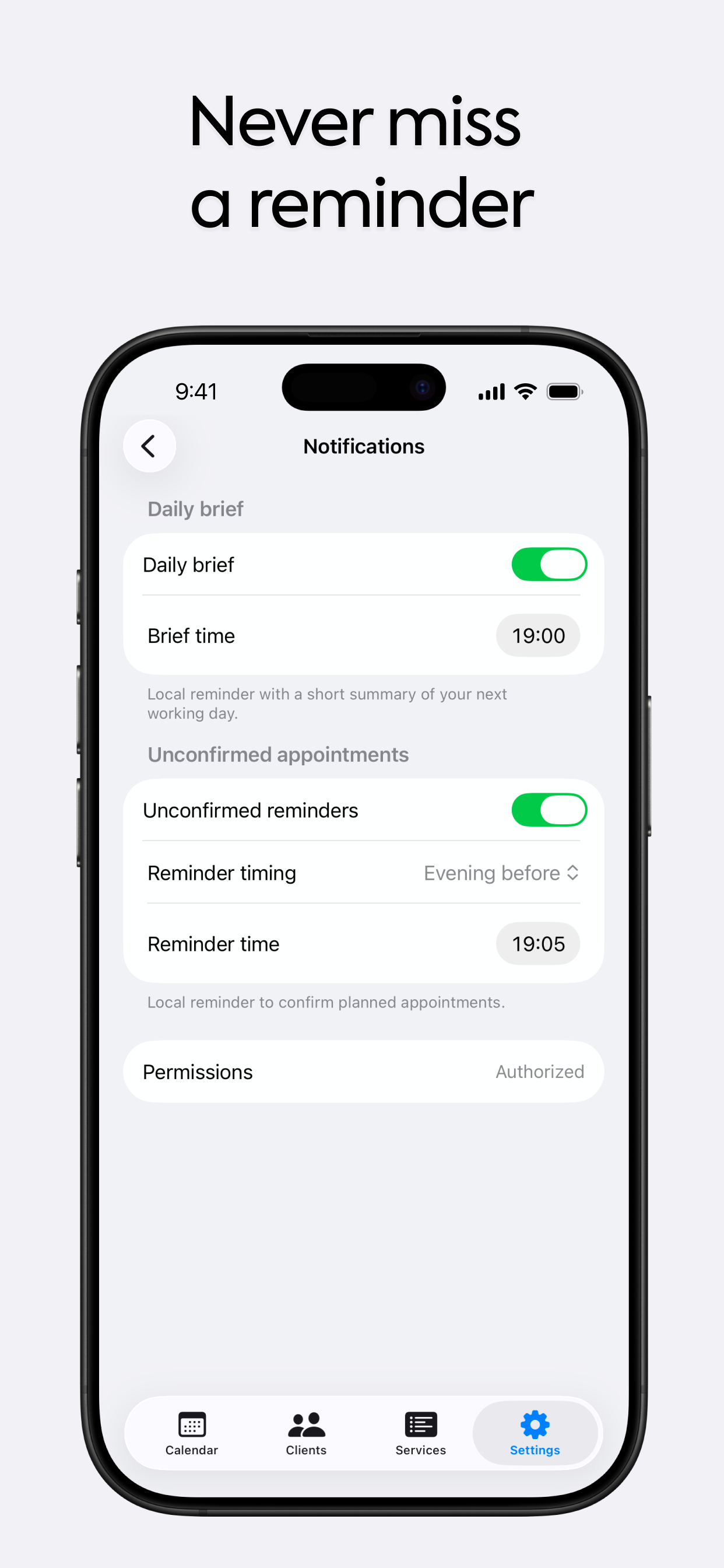 Client Planner